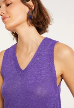 Maison Montagut Debardeur En Lin Flamme - Tahiti><noscript><img width=