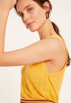 Maison Montagut Debardeur En Lin Flamme - Tahiti><noscript><img width=