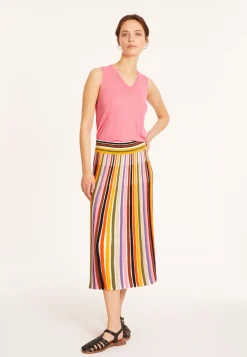 Maison Montagut Debardeur En Lin Flamme - Tahiti><noscript><img width=