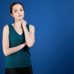 Maison Montagut Debardeur En Lin Flamme - Boreal><noscript><img width=