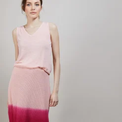 Maison Montagut Debardeur En Lin Flamme - Boreal><noscript><img width=