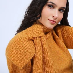 Maison Montagut Echarpe A Nouer En Mohair - Shade><noscript><img width=