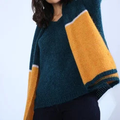 Maison Montagut Echarpe En Mohair - Seline><noscript><img width=