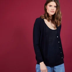 Maison Montagut Gilet 100% Laine Merinos - Baby><noscript><img width=