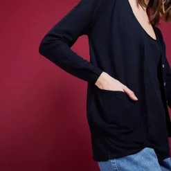 Maison Montagut Gilet 100% Laine Merinos - Baby><noscript><img width=