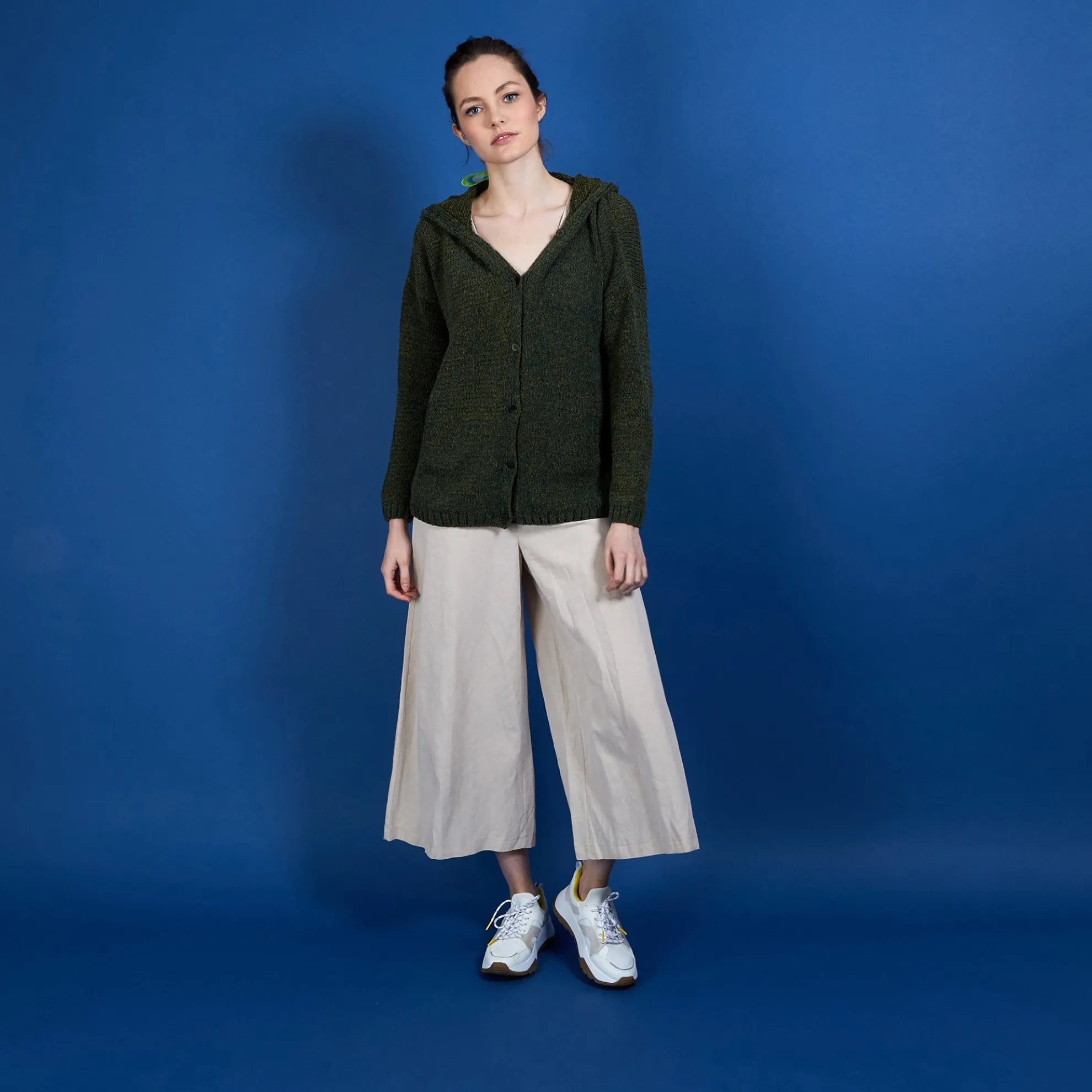 Maison Montagut Gilet A Capuche - Baroque>Femme Vestes Et Gilets