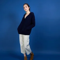 Maison Montagut Gilet A Capuche - Baroque><noscript><img width=