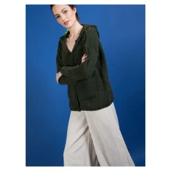 Maison Montagut Gilet A Capuche - Baroque><noscript><img width=