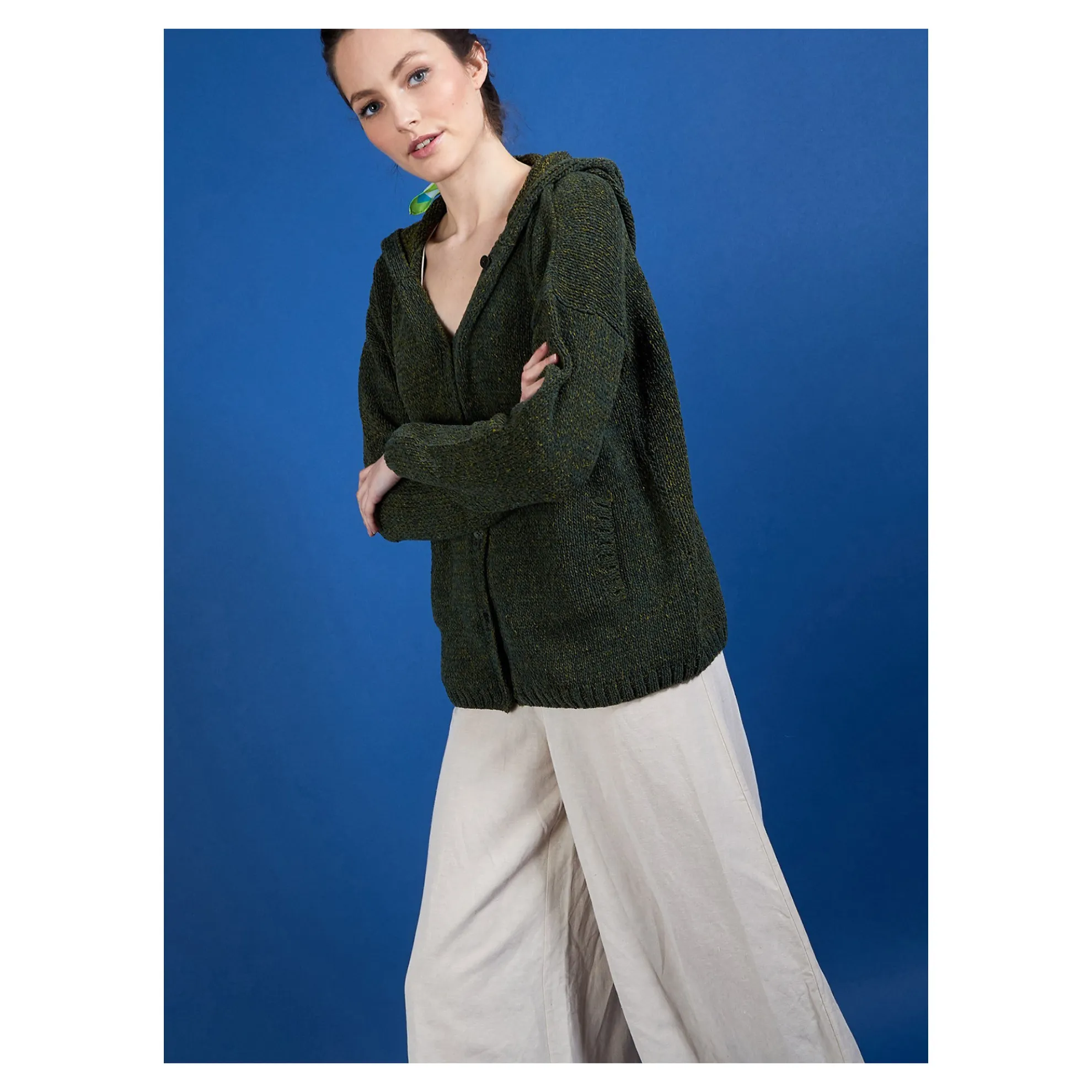 Maison Montagut Gilet A Capuche - Baroque>Femme Vestes Et Gilets