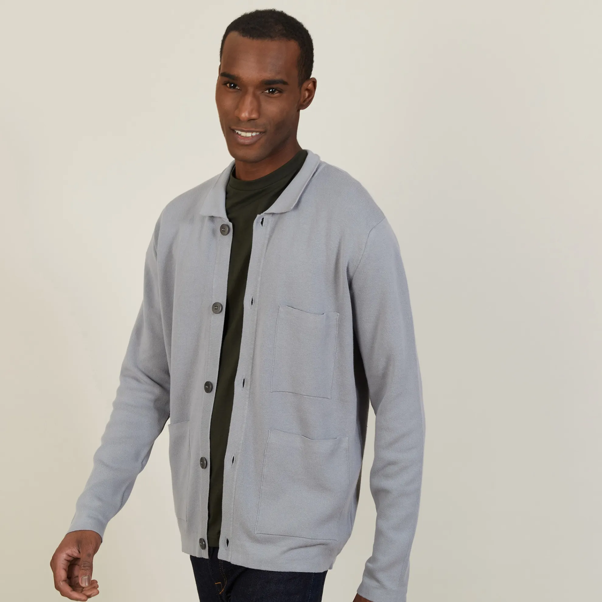 Maison Montagut Gilet A Poches En Coton Sec - Balto>Homme Vestes Et Gilets