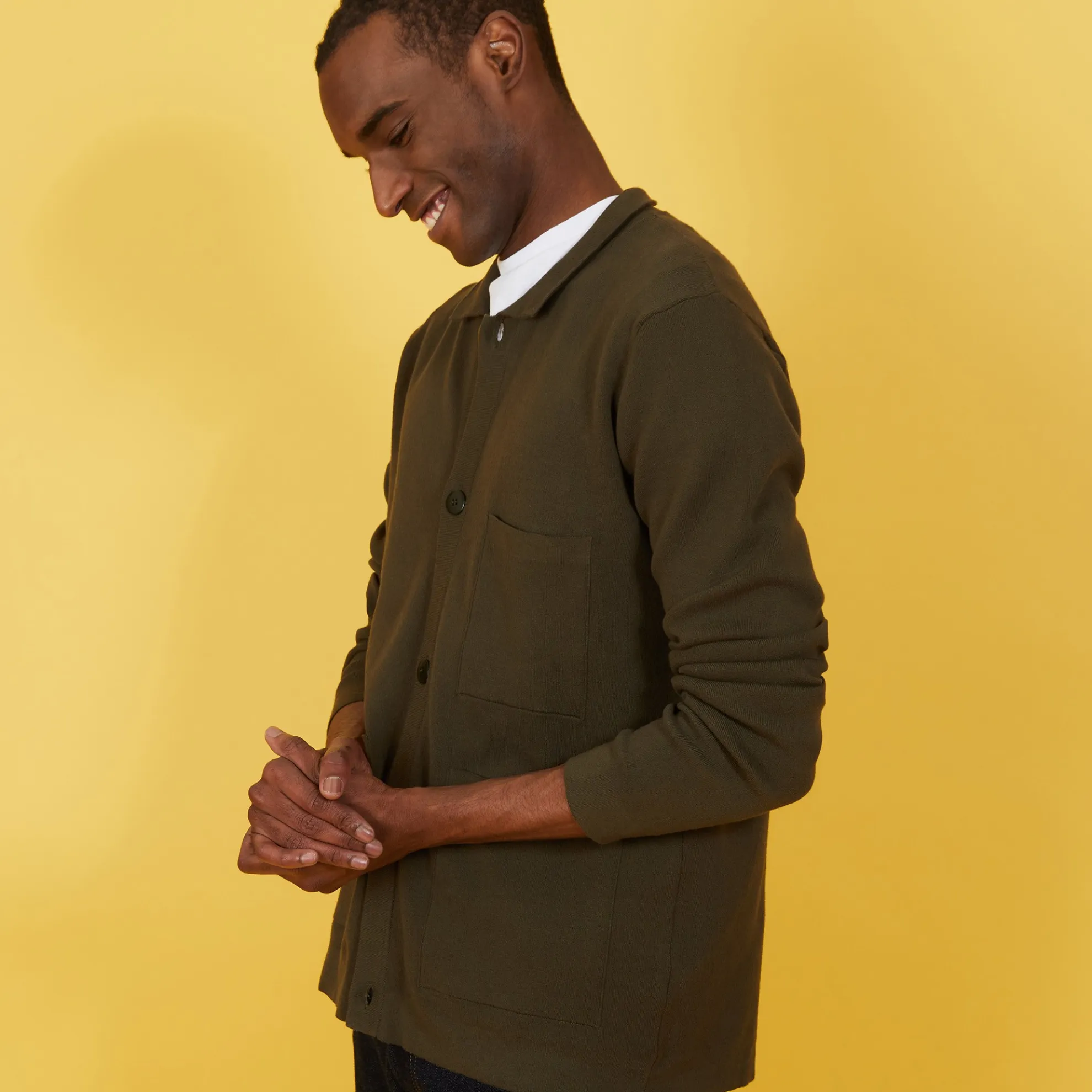 Maison Montagut Gilet A Poches En Coton Sec - Balto>Homme Vestes Et Gilets