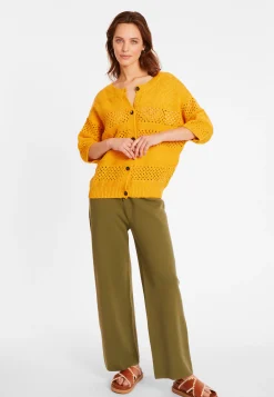 Maison Montagut Gilet Ajoure En Coton Et Lin - Maylisse><noscript><img width=