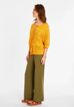 Maison Montagut Gilet Ajoure En Coton Et Lin - Maylisse><noscript><img width=