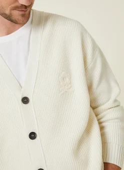 Maison Montagut Gilet Ample Boutone Avec Logo En Laine Merinos - Frederic><noscript><img width=