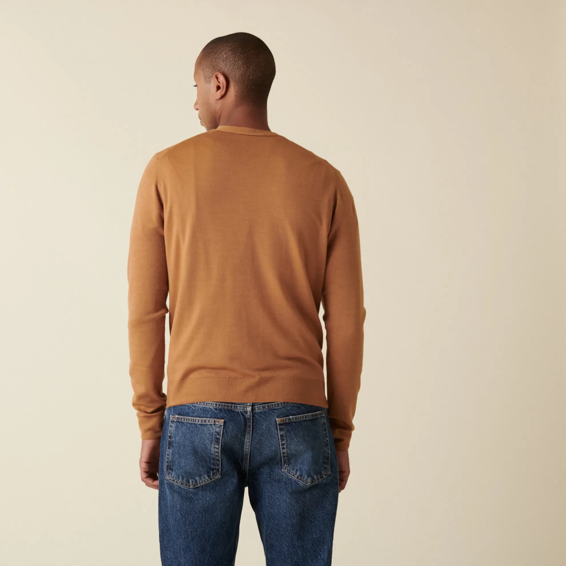 Maison Montagut Gilet Boutonne Avec Logo En Laine Merinos - Etienne>Homme Vestes Et Gilets