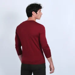 Maison Montagut Gilet Boutonne En Laine Merinos - Brad><noscript><img width=