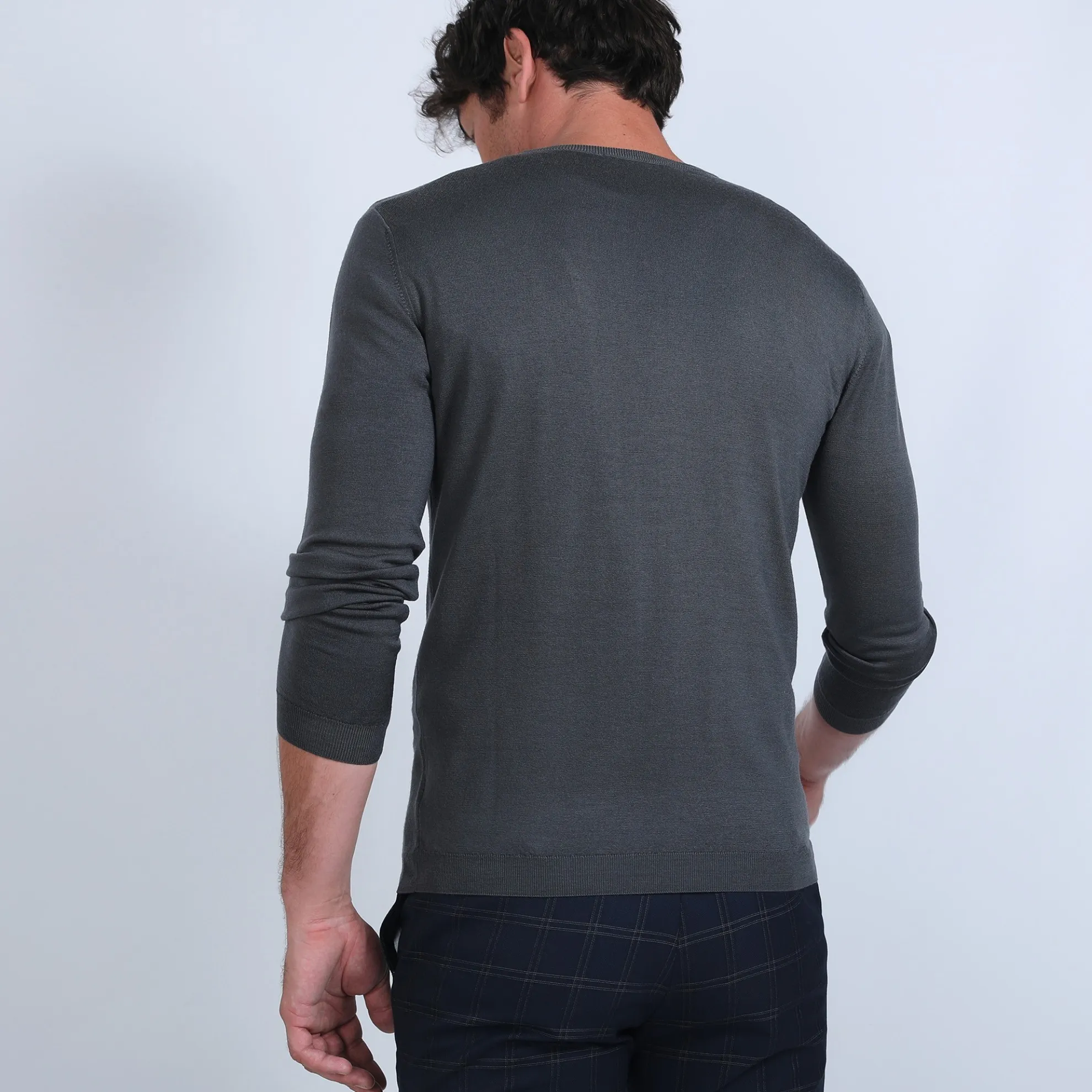 Maison Montagut Gilet Boutonne En Laine Merinos - Brad>Homme Vestes Et Gilets