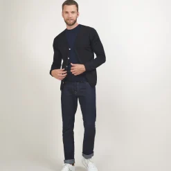 Maison Montagut Gilet Boutonne En Laine Merinos - Brad><noscript><img width=