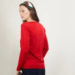 Maison Montagut Gilet Col Rond En Laine Merinos - Betsi><noscript><img width=