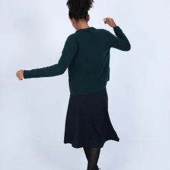 Maison Montagut Gilet Court Avec Poches En Cachemire - Basma><noscript><img width=