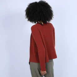 Maison Montagut Gilet Court Avec Poches En Cachemire - Basma><noscript><img width=