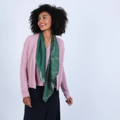 Maison Montagut Gilet Court Avec Poches En Cachemire - Basma><noscript><img width=