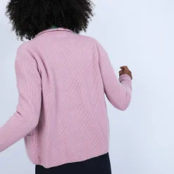 Maison Montagut Gilet Court Avec Poches En Cachemire - Basma><noscript><img width=