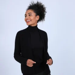 Maison Montagut Gilet Court Avec Poches En Cachemire - Basma><noscript><img width=