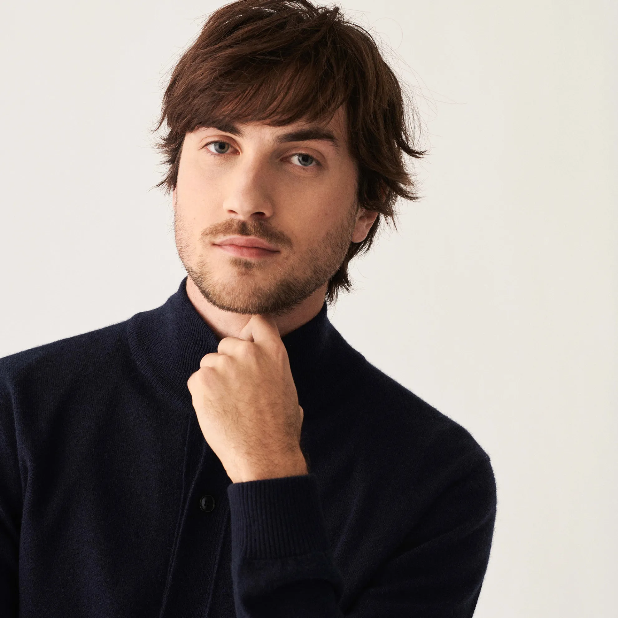 Maison Montagut Gilet En Cachemire Boutonne A Poches - Erwan>Homme Vestes Et Gilets