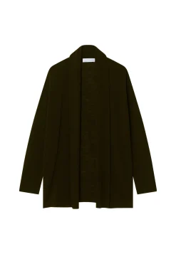 Maison Montagut Gilet En Lin Flamme Col Chale - Maelle><noscript><img width=