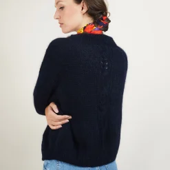 Maison Montagut Gilet En Mohair Avec Poches - Gillie><noscript><img width=