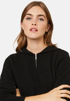 Maison Montagut Gilet Zippe A Capuche En Cachemire Melange - Alfred><noscript><img width=