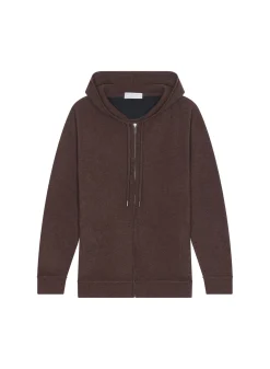 Maison Montagut Gilet Zippe A Capuche En Cachemire 2 Fils - Bradley>Homme Vestes Et Gilets