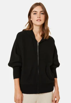 Maison Montagut Gilet Zippe A Capuche En Cachemire Melange - Albin><noscript><img width=