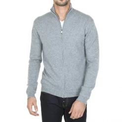 Maison Montagut Gilet Zippe En Cachemire 2 Fils Sans Poches Marc-Antoine><noscript><img width=