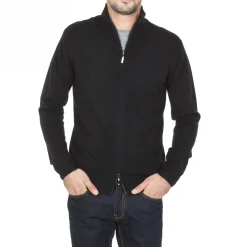 Maison Montagut Gilet Zippe En Cachemire 2 Fils Sans Poches Marc-Antoine><noscript><img width=