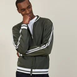 Maison Montagut Gilet Zippe En Fil Lumiere - Paddy><noscript><img width=