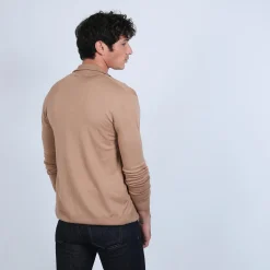 Maison Montagut Gilet Zippe En Laine Merinos - Bastian><noscript><img width=