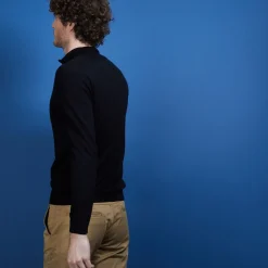 Maison Montagut Gilet Zippe En Laine Merinos - Bastian><noscript><img width=