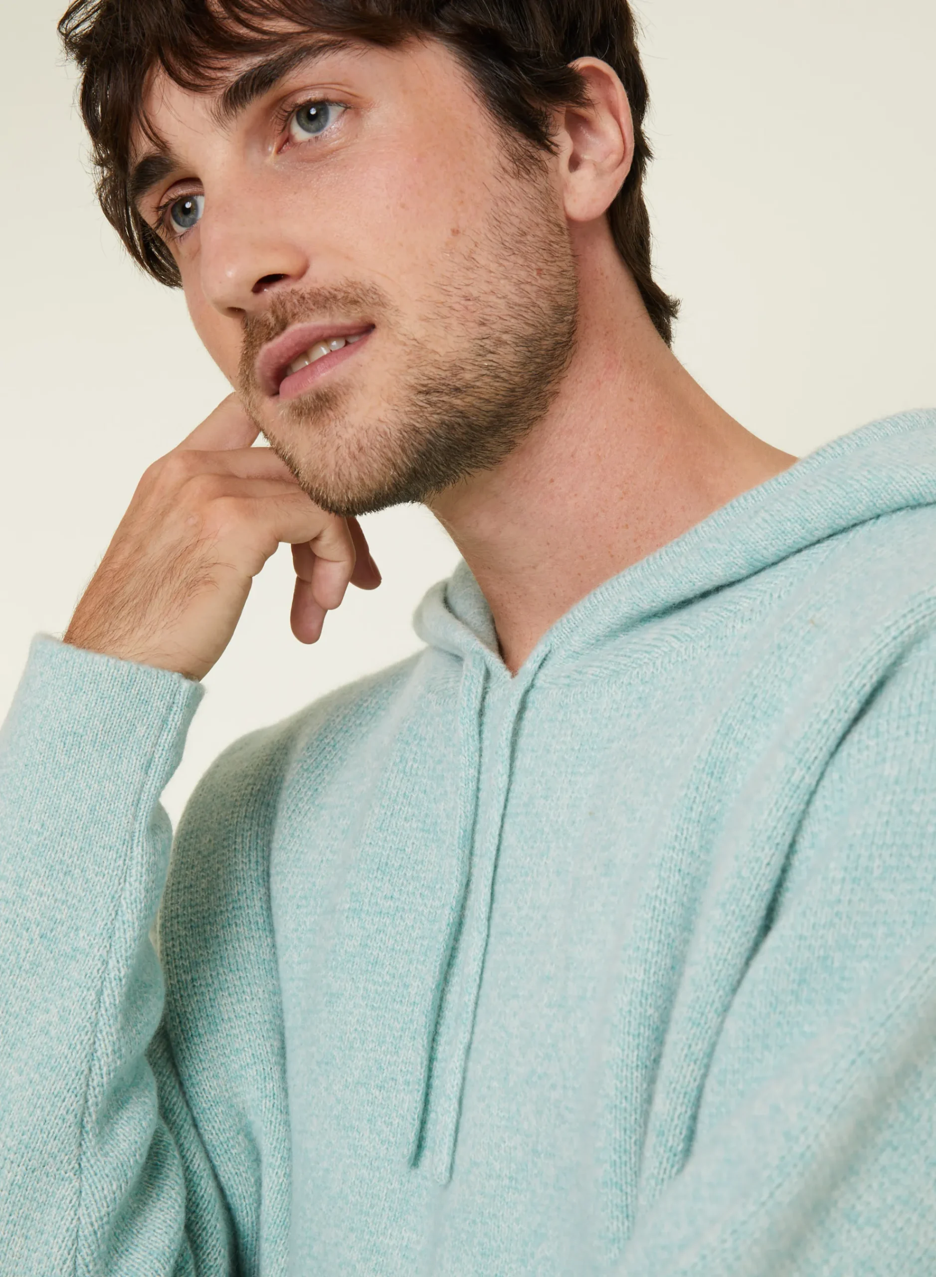 Maison Montagut Hoodie Avec Poches En Laine Et Cachemire - Fabio>Homme Pulls