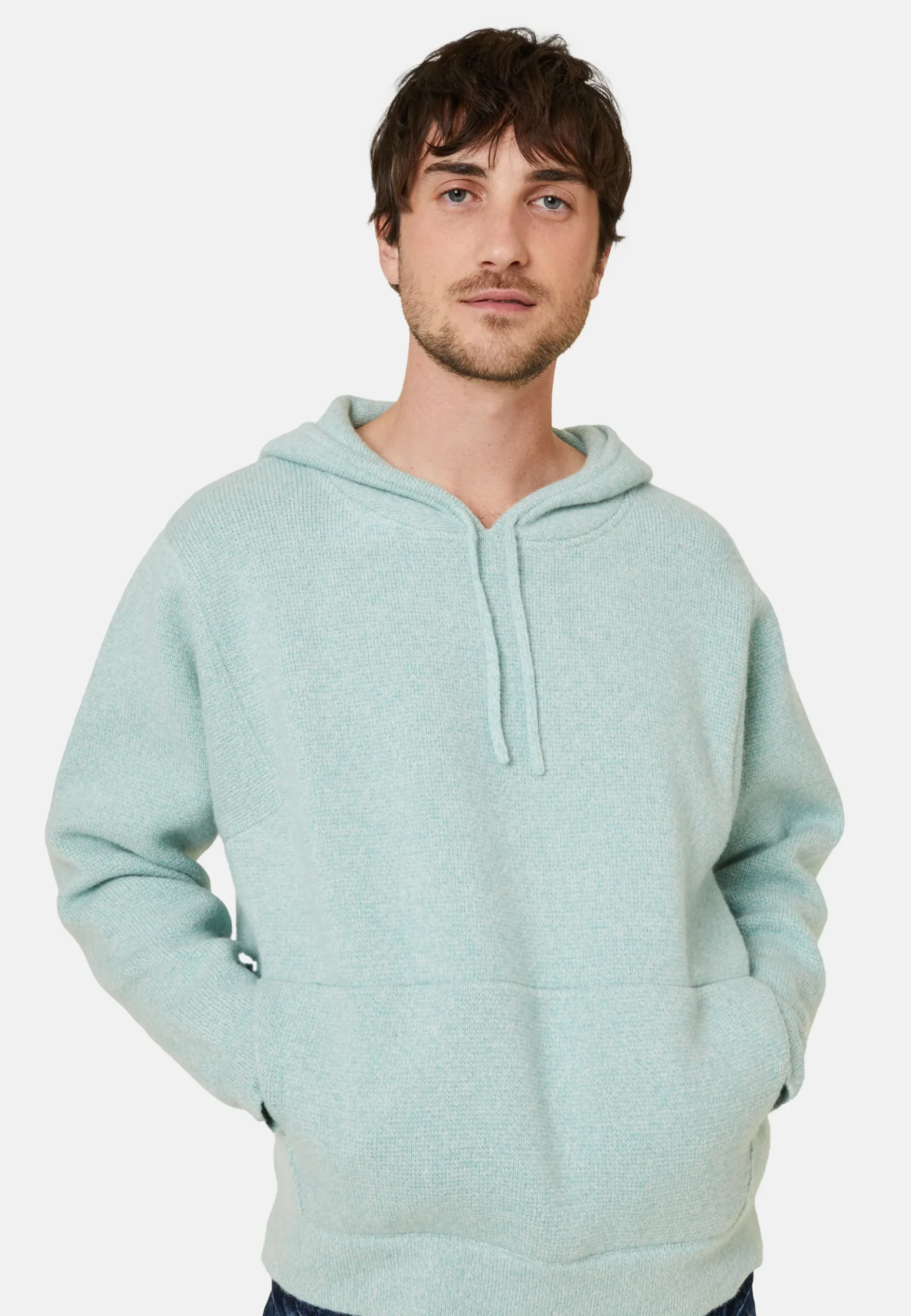 Maison Montagut Hoodie Avec Poches En Laine Et Cachemire - Fabio>Homme Pulls