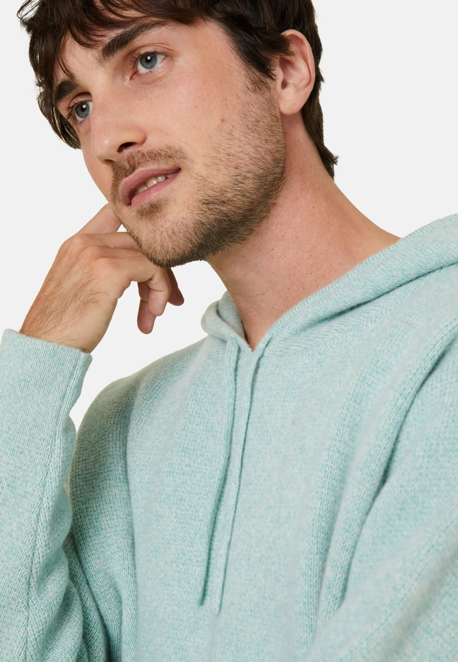 Maison Montagut Hoodie Avec Poches En Laine Et Cachemire - Fabio>Homme Pulls