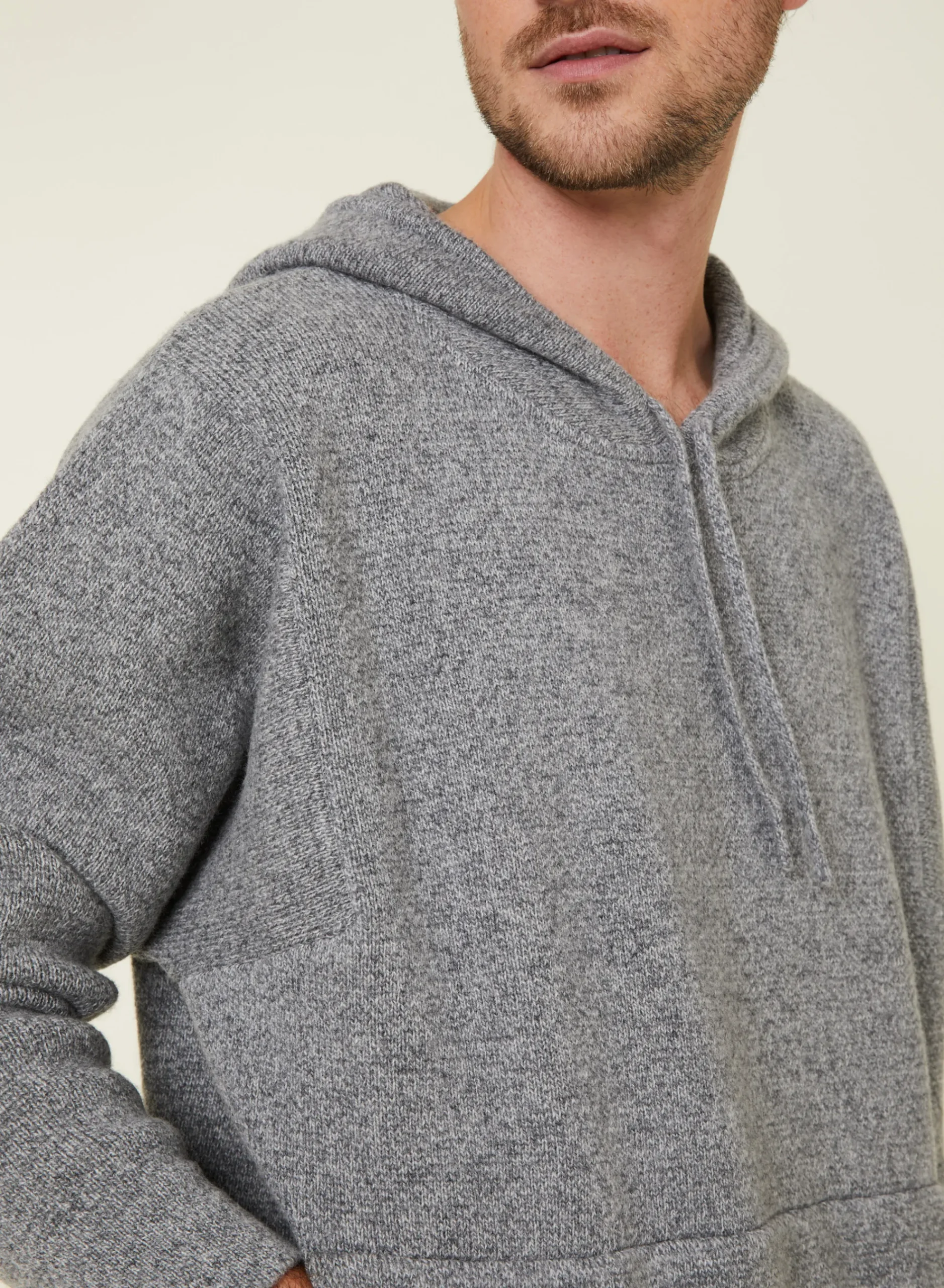 Maison Montagut Hoodie Avec Poches En Laine Et Cachemire - Fabio>Homme Pulls