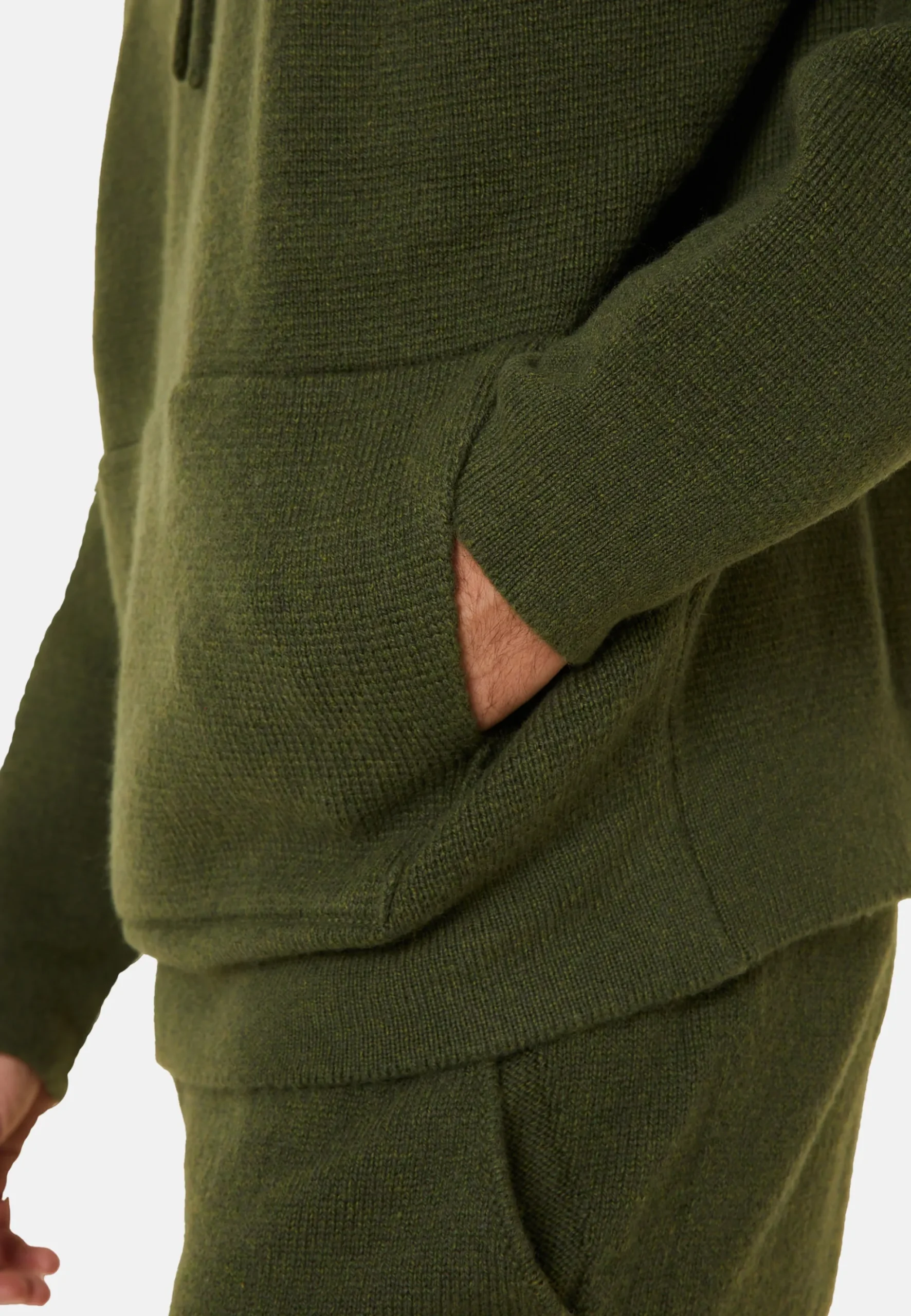 Maison Montagut Hoodie Avec Poches En Laine Et Cachemire - Fabio>Homme Pulls