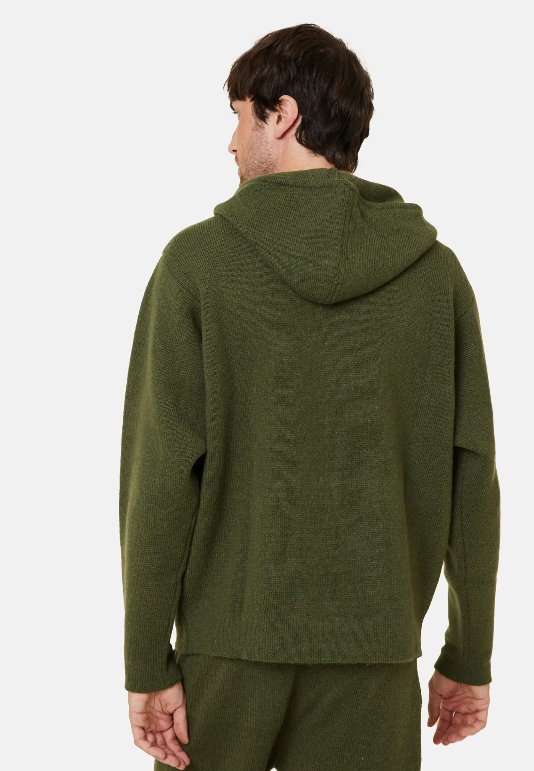 Maison Montagut Hoodie Avec Poches En Laine Et Cachemire - Fabio>Homme Pulls