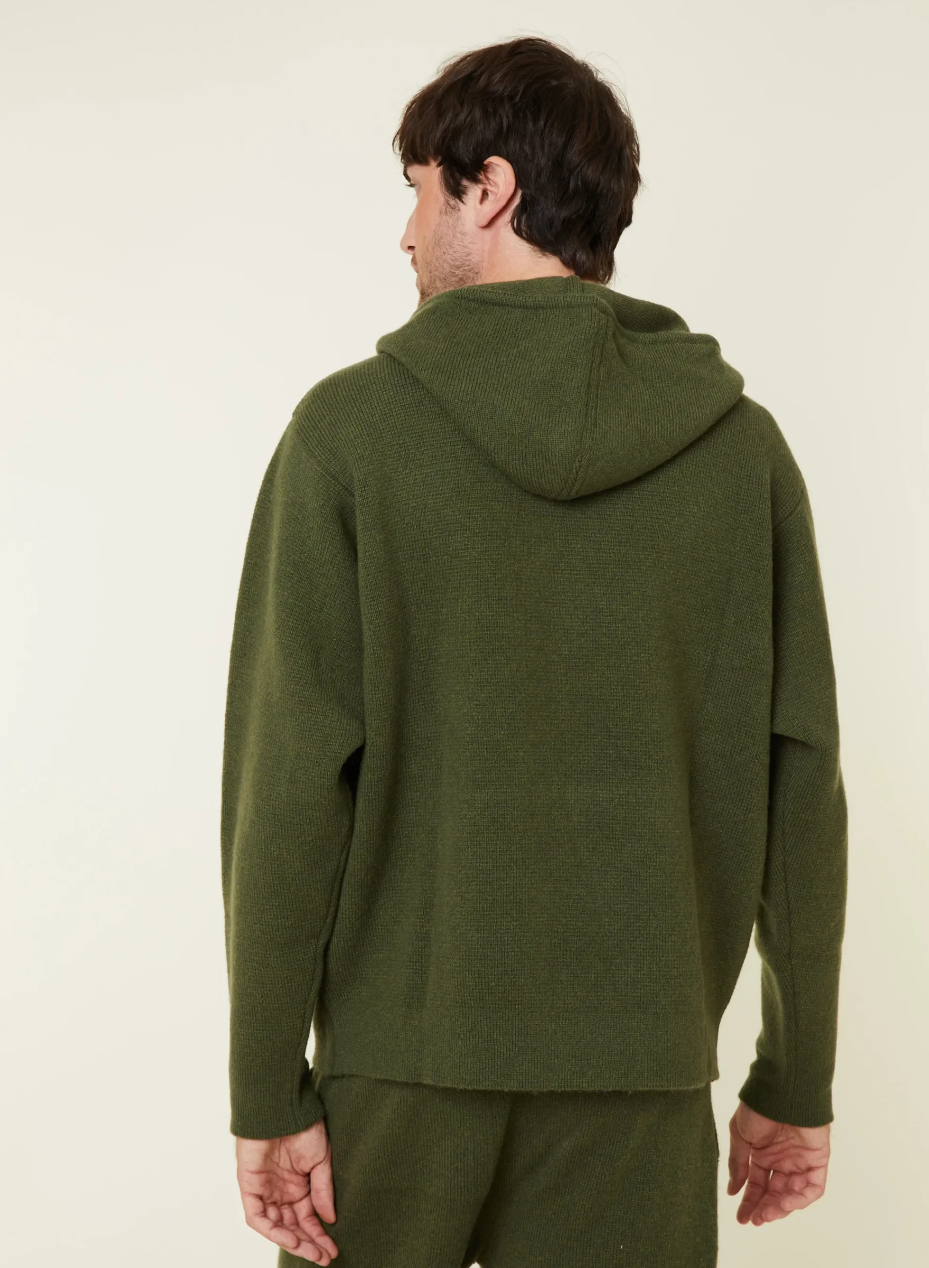 Maison Montagut Hoodie Avec Poches En Laine Et Cachemire - Fabio>Homme Pulls