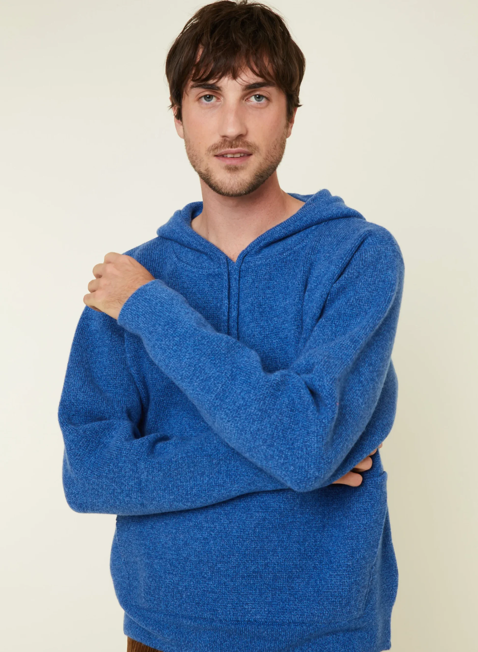 Maison Montagut Hoodie Avec Poches En Laine Et Cachemire - Fabio>Homme Pulls