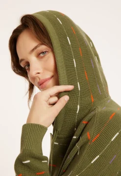 Maison Montagut Hoodie En Coton Bio Col Tunisien - Melanie><noscript><img width=