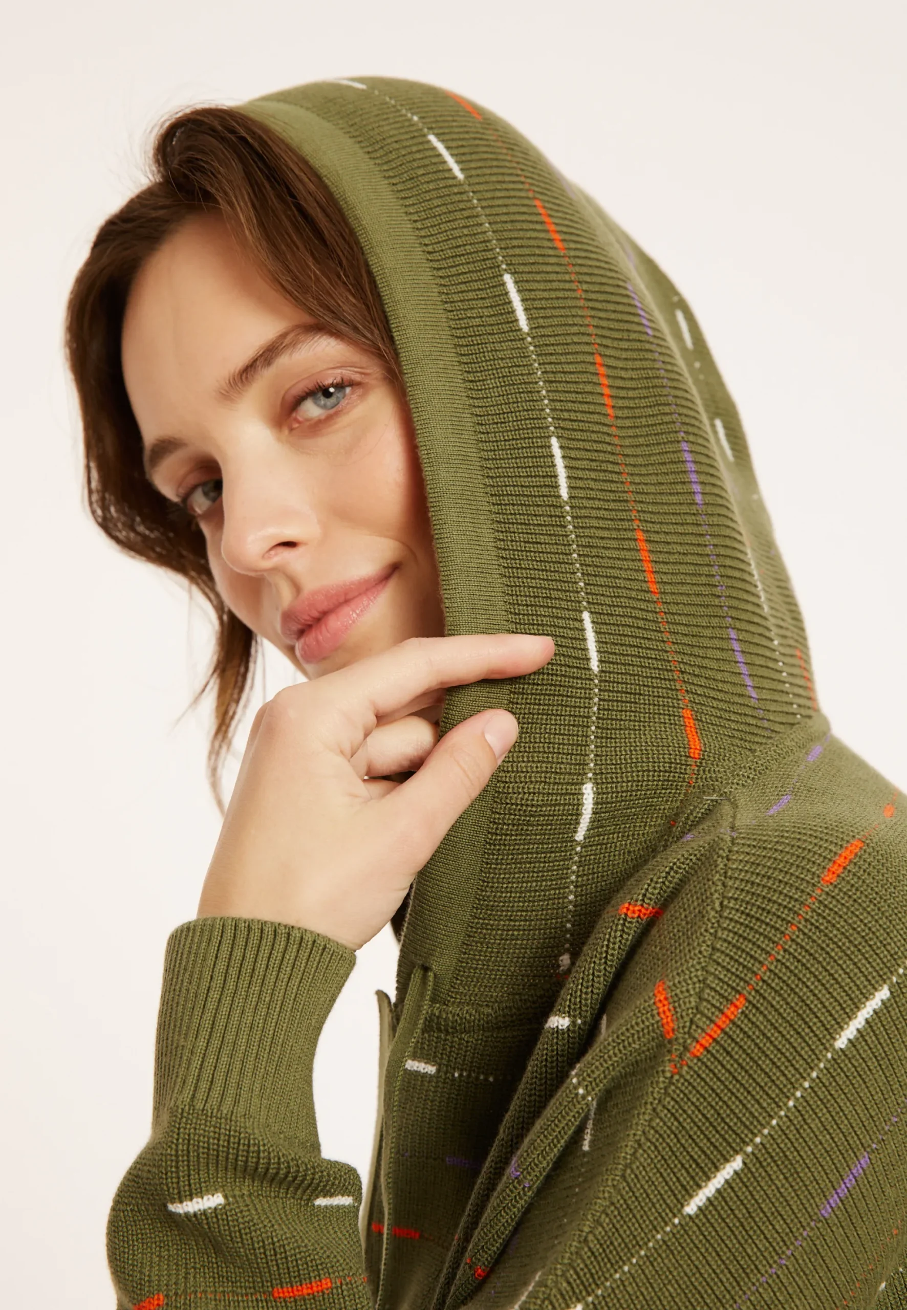 Maison Montagut Hoodie En Coton Bio Col Tunisien - Melanie>Femme Pulls