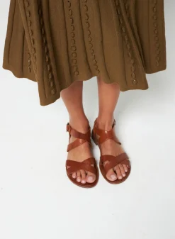 Maison Montagut Jupe Longue En Coton Bio - Sixtine><noscript><img width=